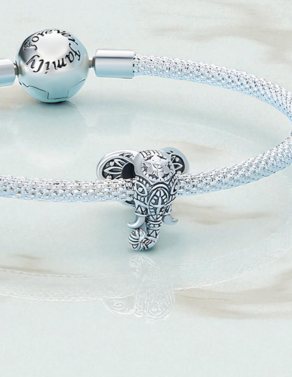 Charm de Elefante, Plata .925, Ame Glam Pop