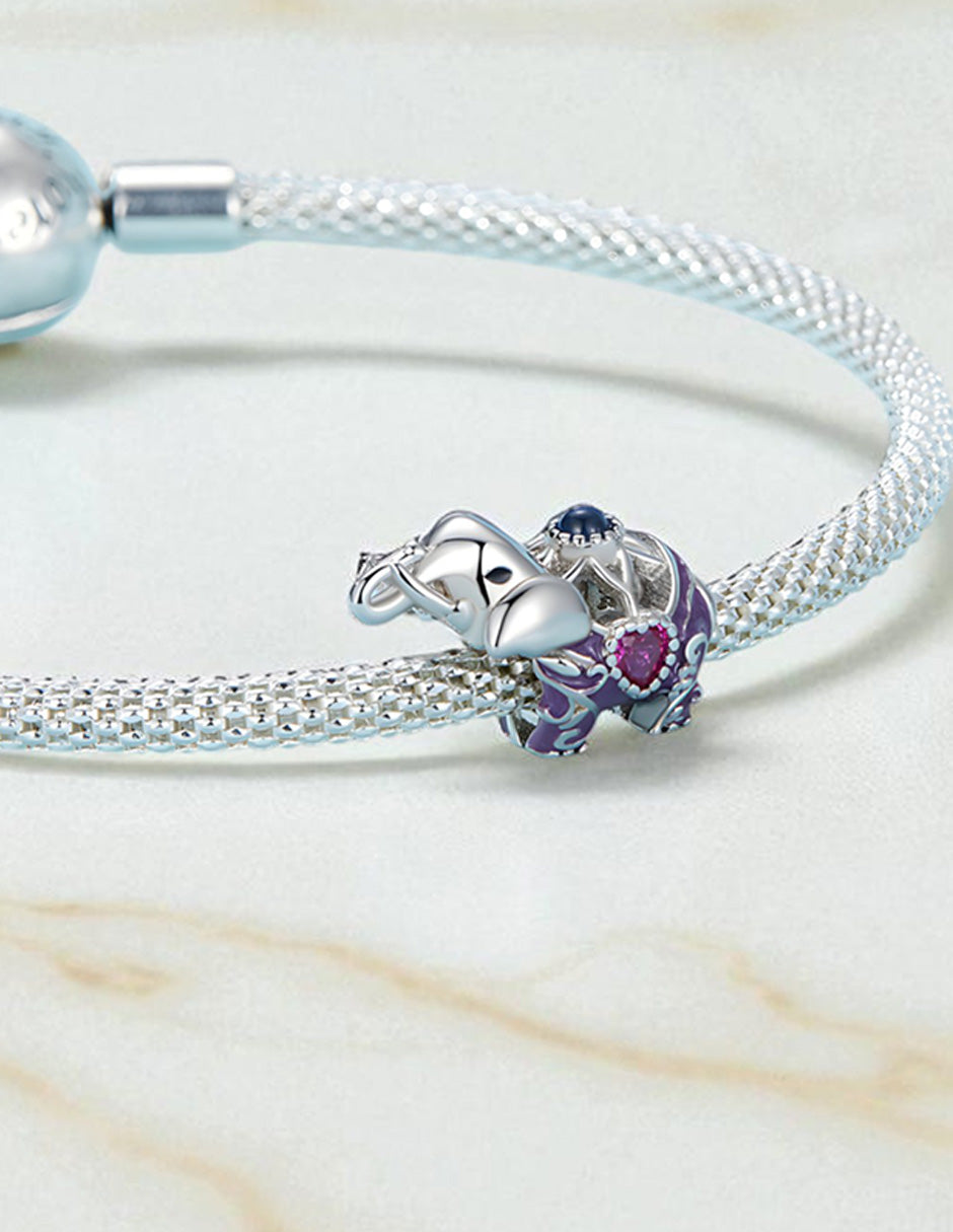 Charm de Elefante, Plata .925, Ame Glam Pop