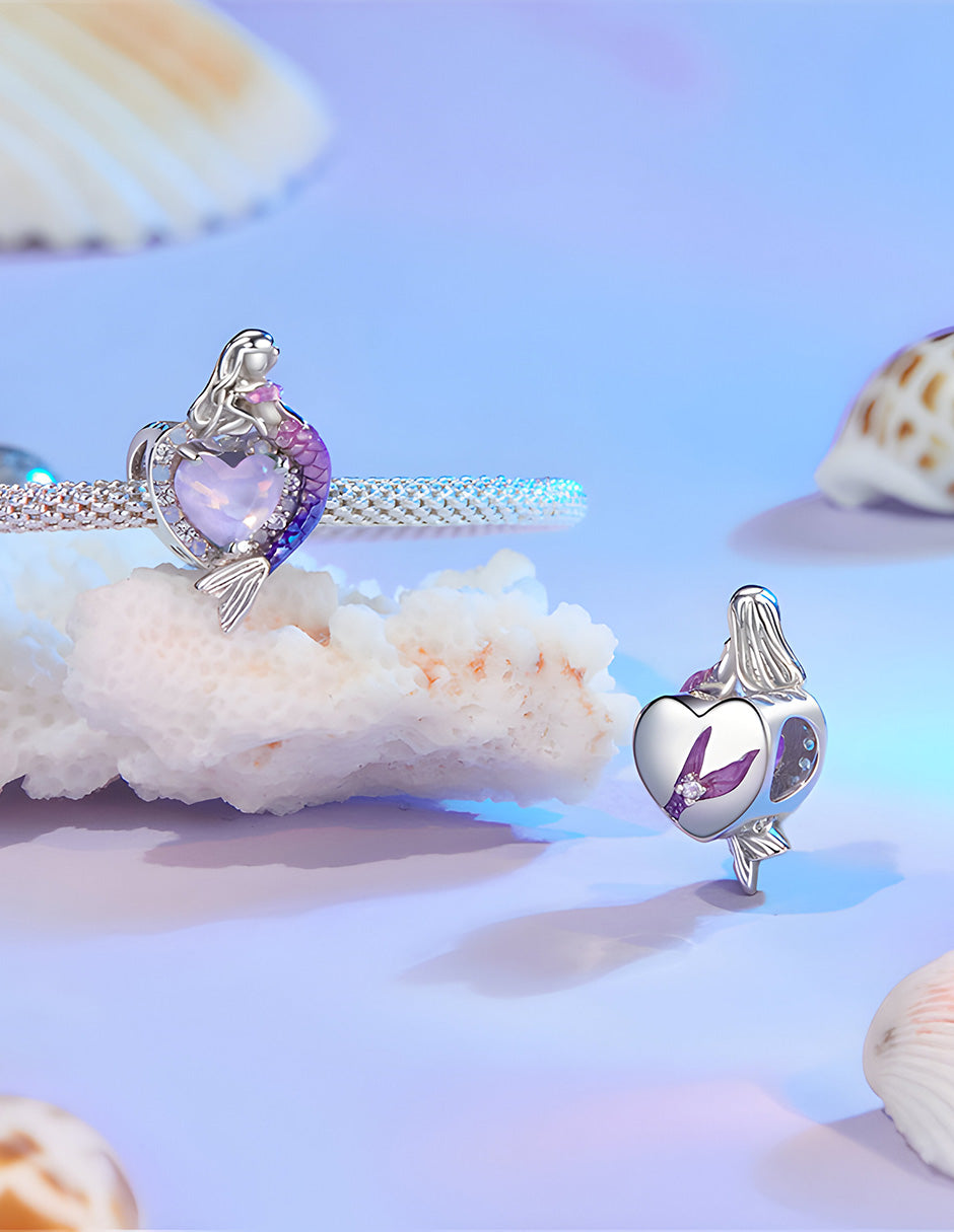 Charm de Sirena, Plata .925, Ame Glam Pop