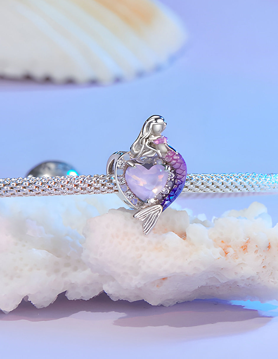 Charm de Sirena, Plata .925, Ame Glam Pop