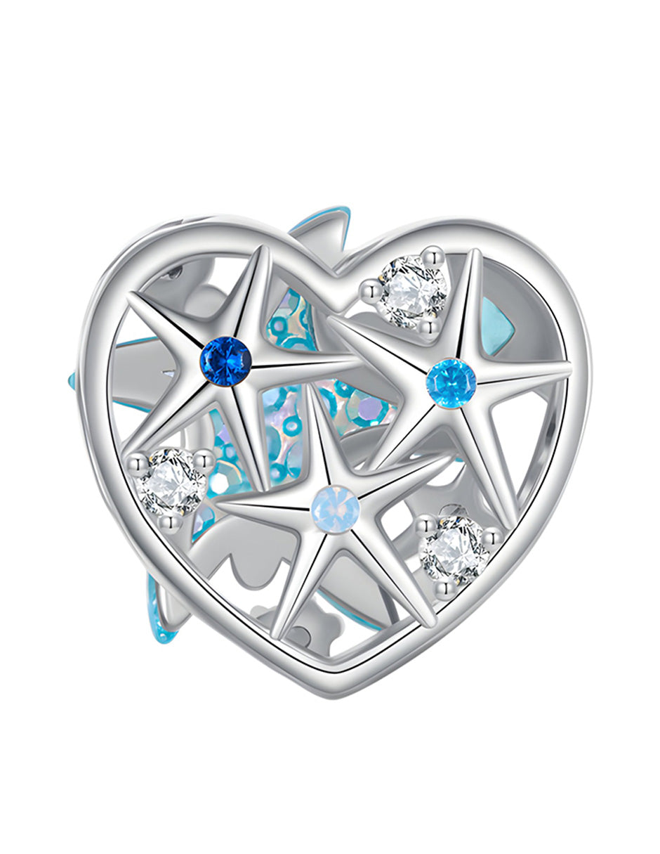 Charm de Estrella Mar, Plata .925, Ame Glam Pop