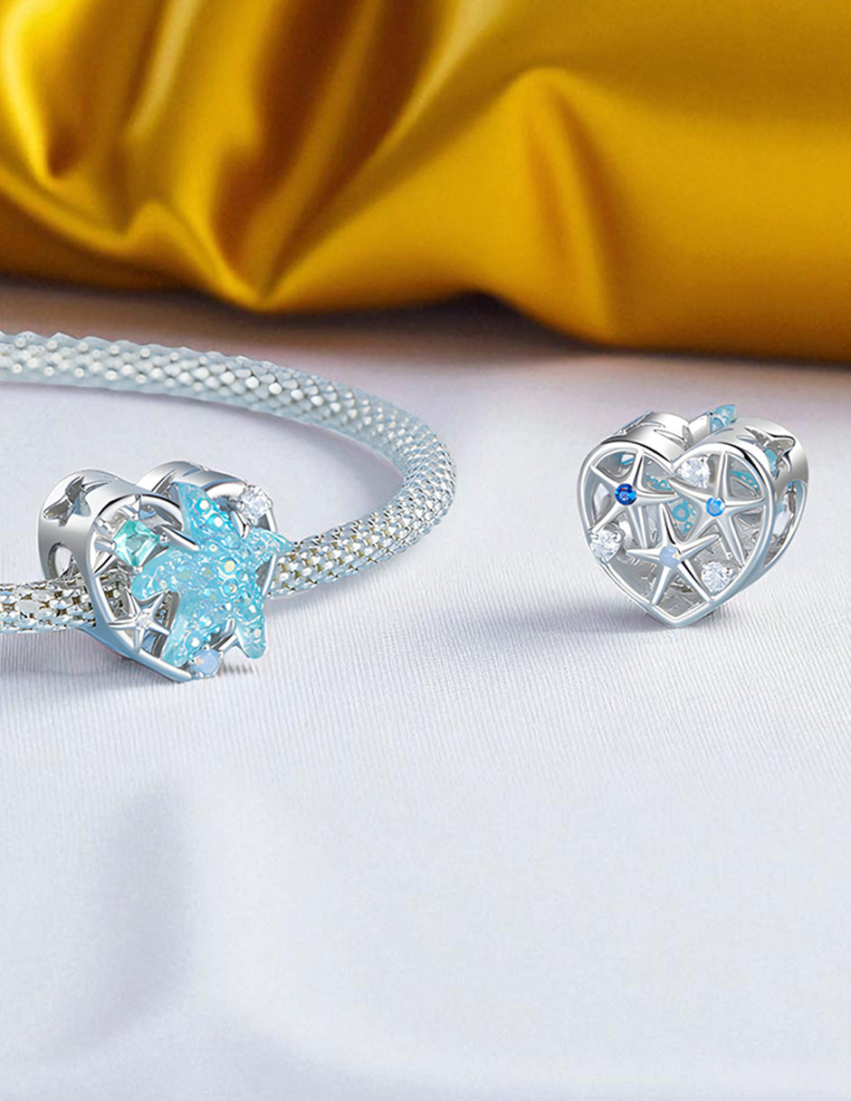 Charm de Estrella Mar, Plata .925, Ame Glam Pop