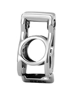 Charm de Plata .925, Fine Cat Silhouette, Miow