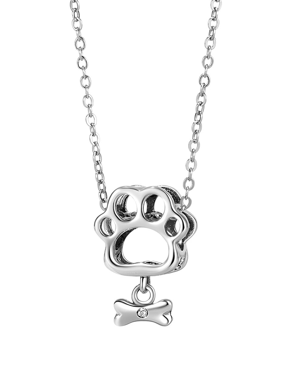 Charm de Plata .925, Footprint And Bone, Miow