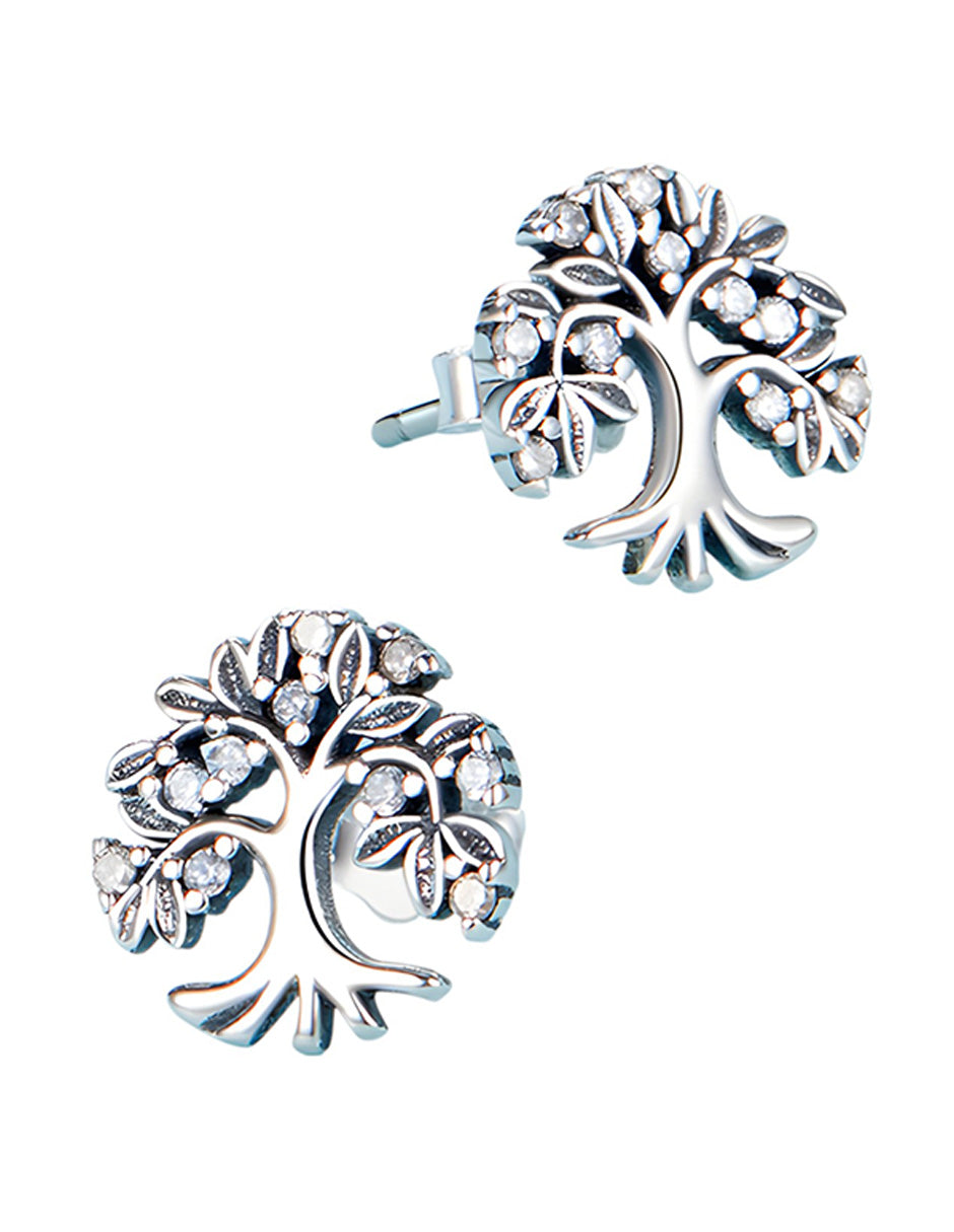 Aretes de Árbol, Plata .925, Ame Glam Pop