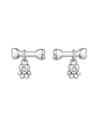 Aretes de Huella, Plata .925, Ame Glam Pop