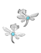 Aretes de Libélula, Plata .925, Ame Glam Pop