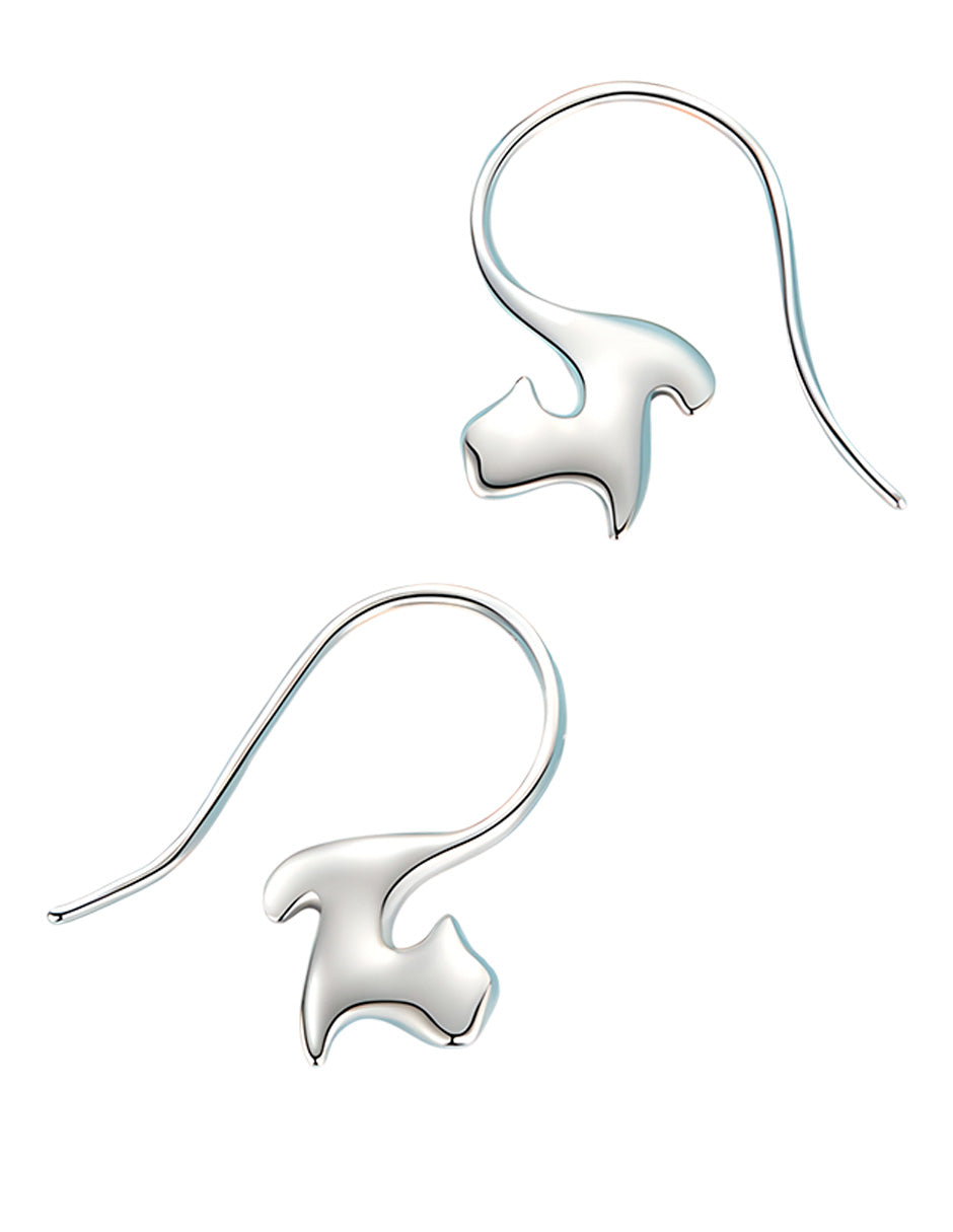 Aretes de Plata .925, Hanging Cats, Miow