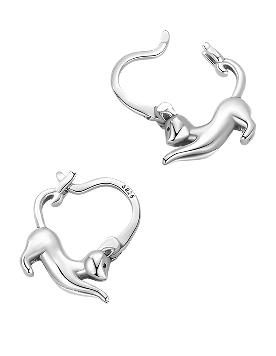 Aretes de Plata .925, Cats On The Prowl, Miow