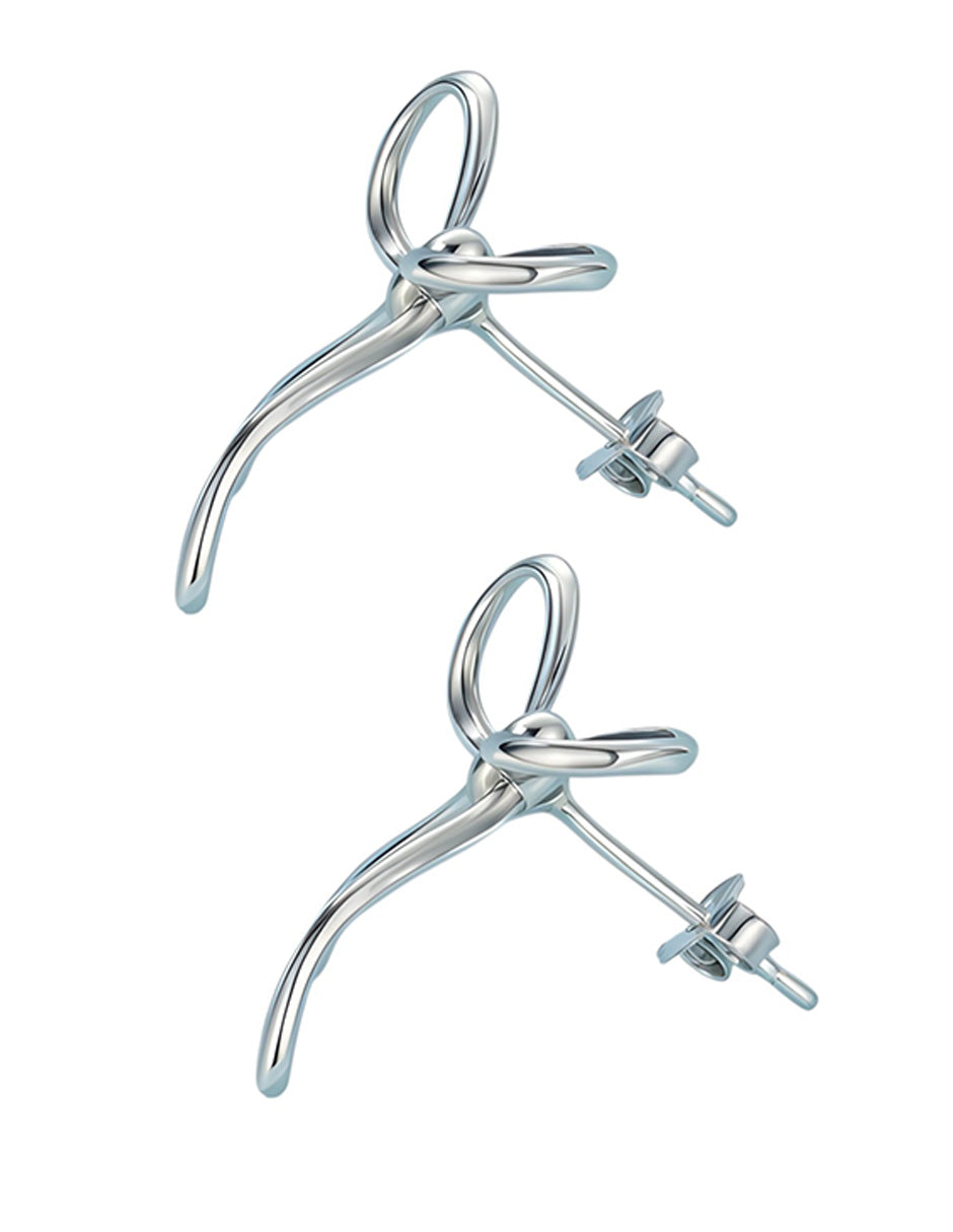 Aretes de Moño, Plata .925, Ame Glam Pop