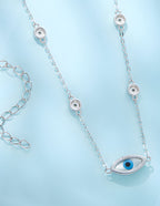 Collar de Ojo Turco, Plata .925, Ame Glam Pop
