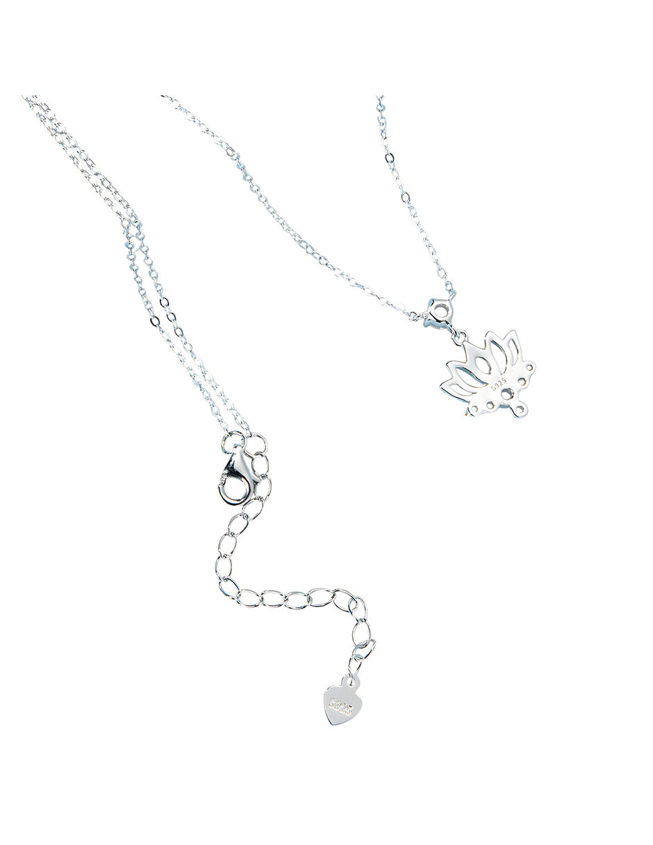 Collar de Flor, Plata .925, Ame Glam Pop