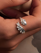 Anillo de Dragón, Plata .925, Ame Glam Pop