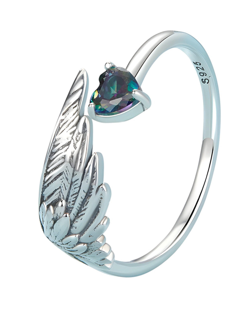 Anillo de Corazón, Plata .925, Ame Glam Pop