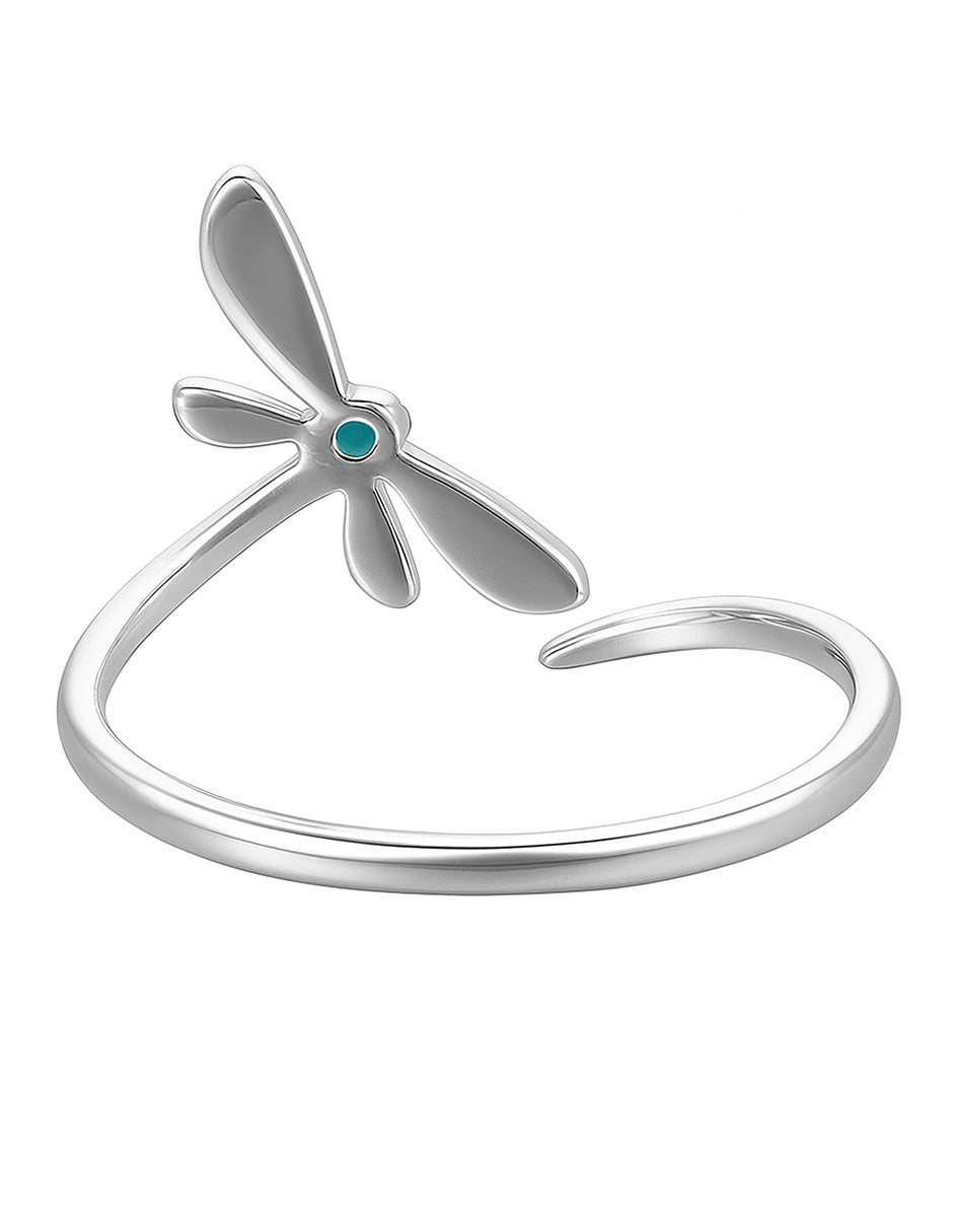 Anillo de Libélula, Plata .925, Ame Glam Pop