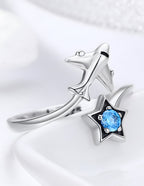Anillo de Estrella, Plata .925, Ame Glam Pop