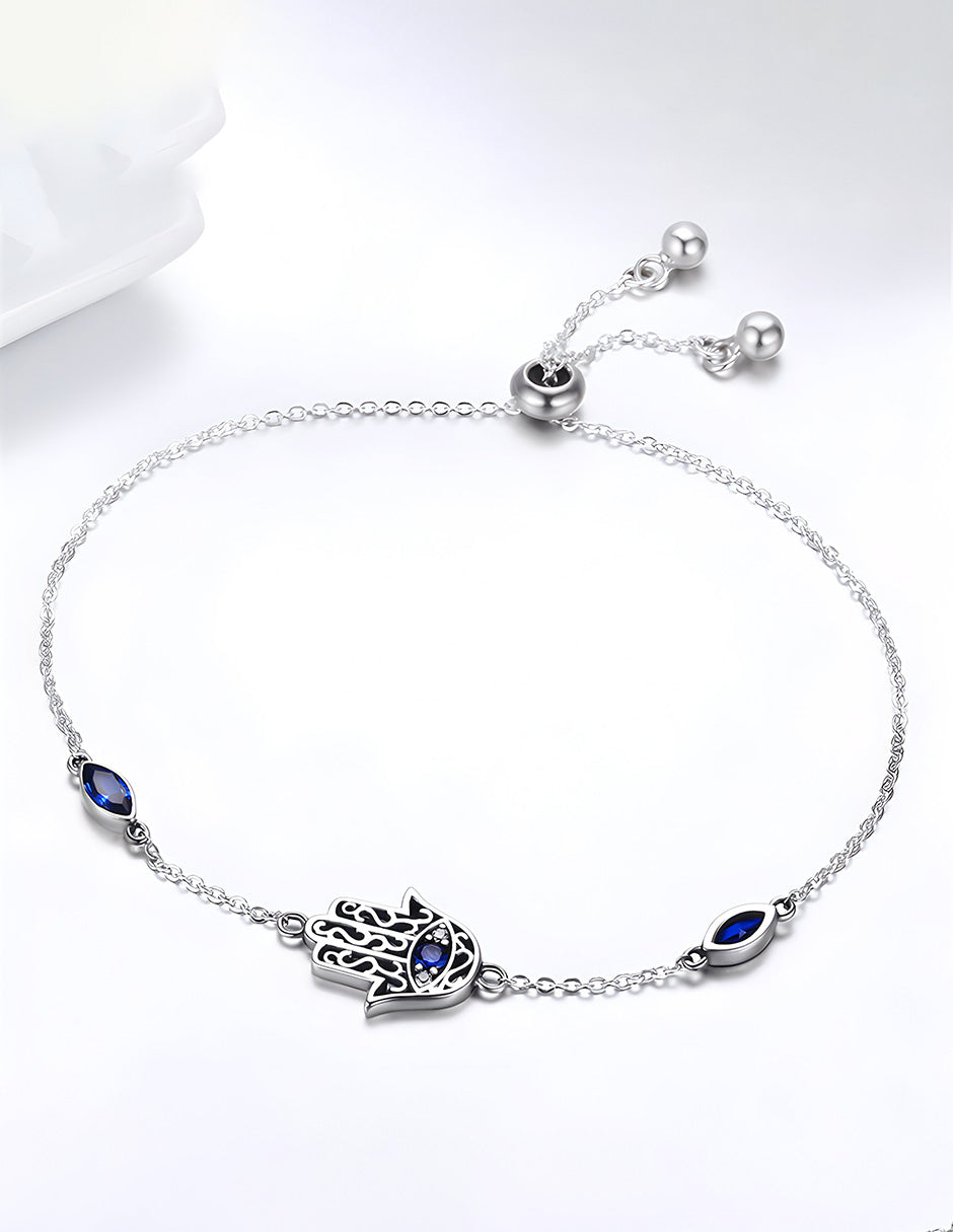 Pulsera Mano Fátima, Plata .925, Ame Glam Pop