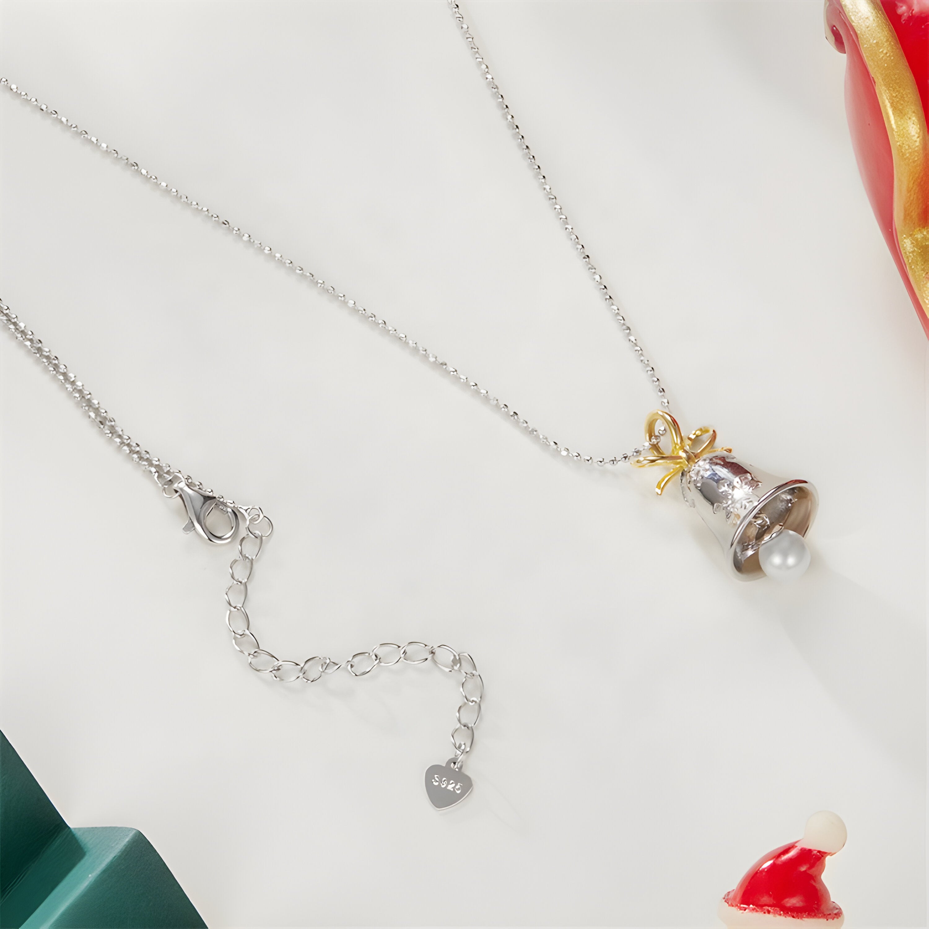 Collar con dije Ame Jewelry Glam pop de plata p 925