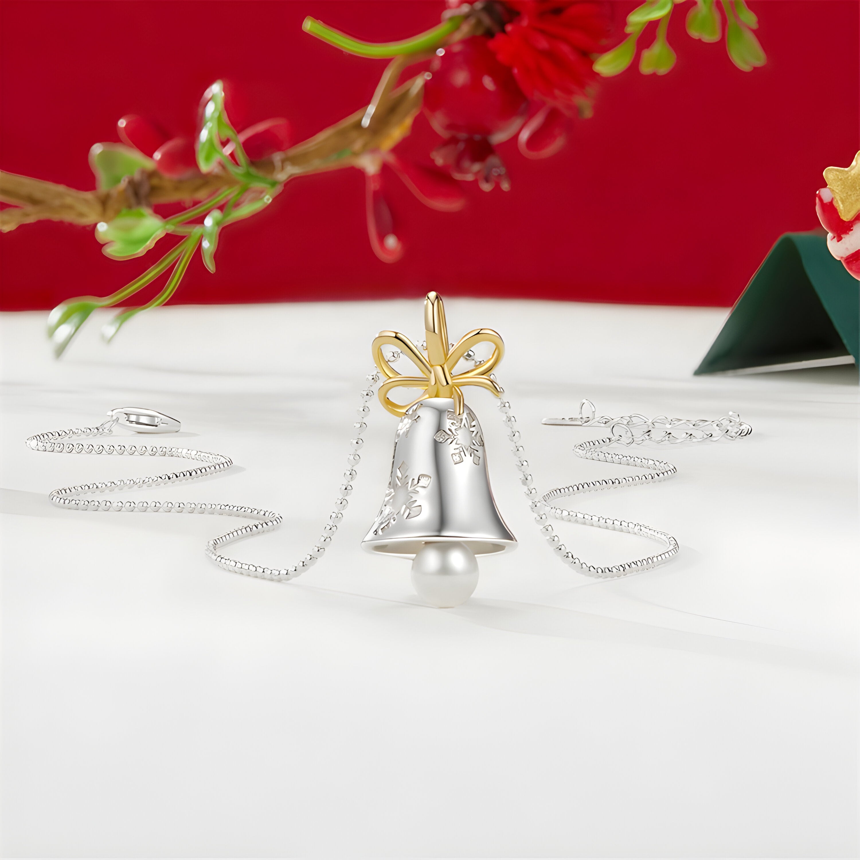 Collar con dije Ame Jewelry Glam pop de plata p 925