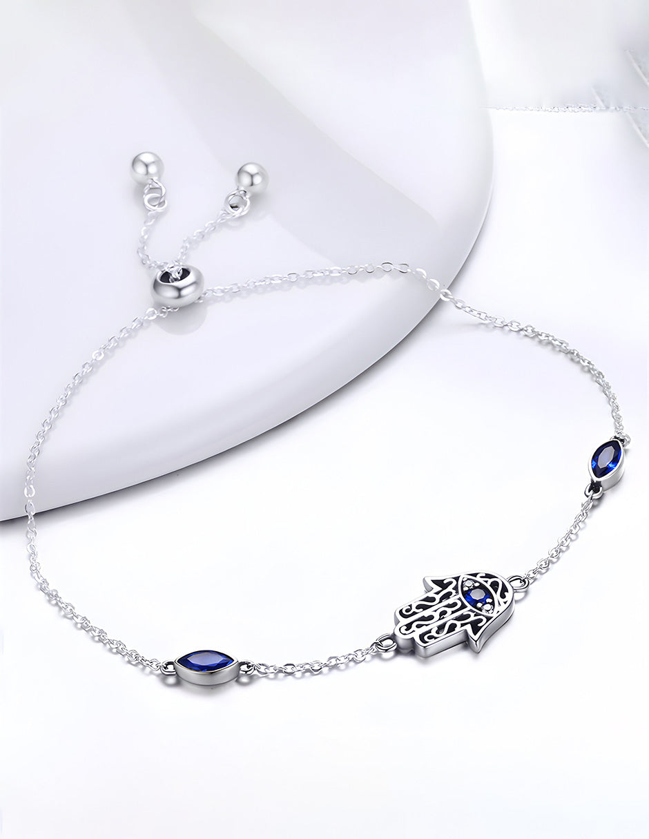Pulsera Mano Fátima, Plata .925, Ame Glam Pop